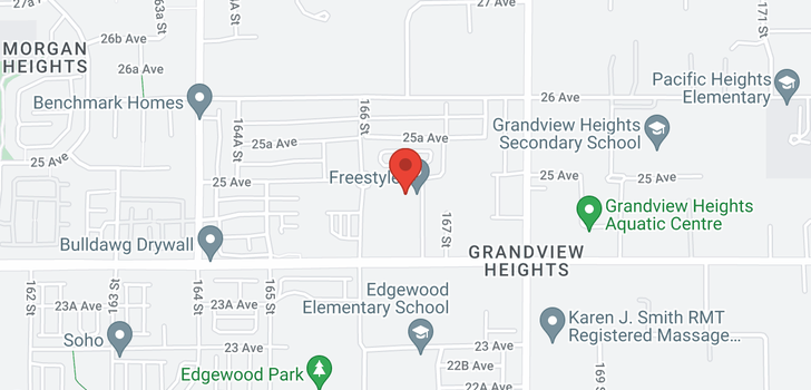 map of 30 16678 25 AVENUE